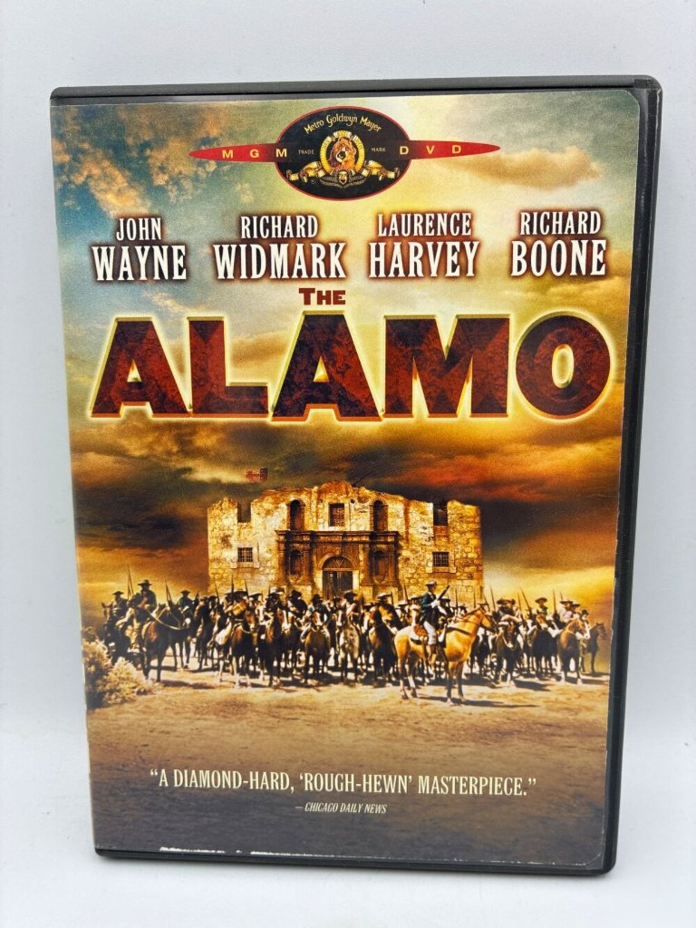 The Alamo 1960 John Wayne Richard Widmark MGM DVD Widescreen Color Not Rated